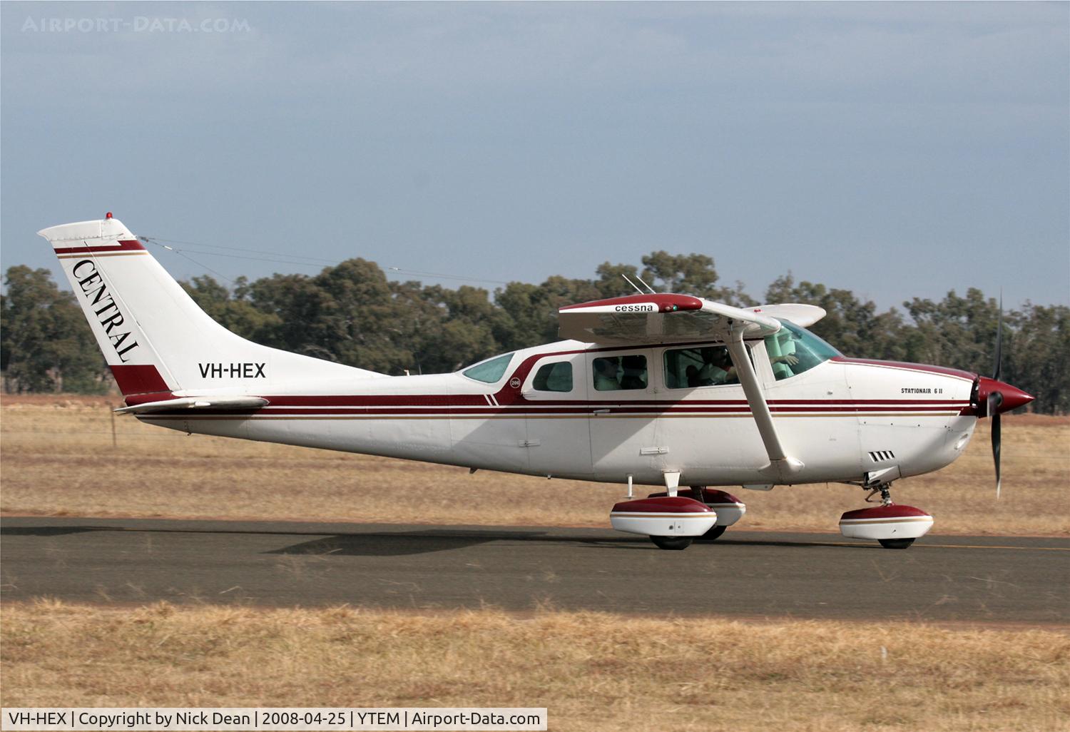 VH-HEX, Cessna U206G Stationair C/N U20603767, /