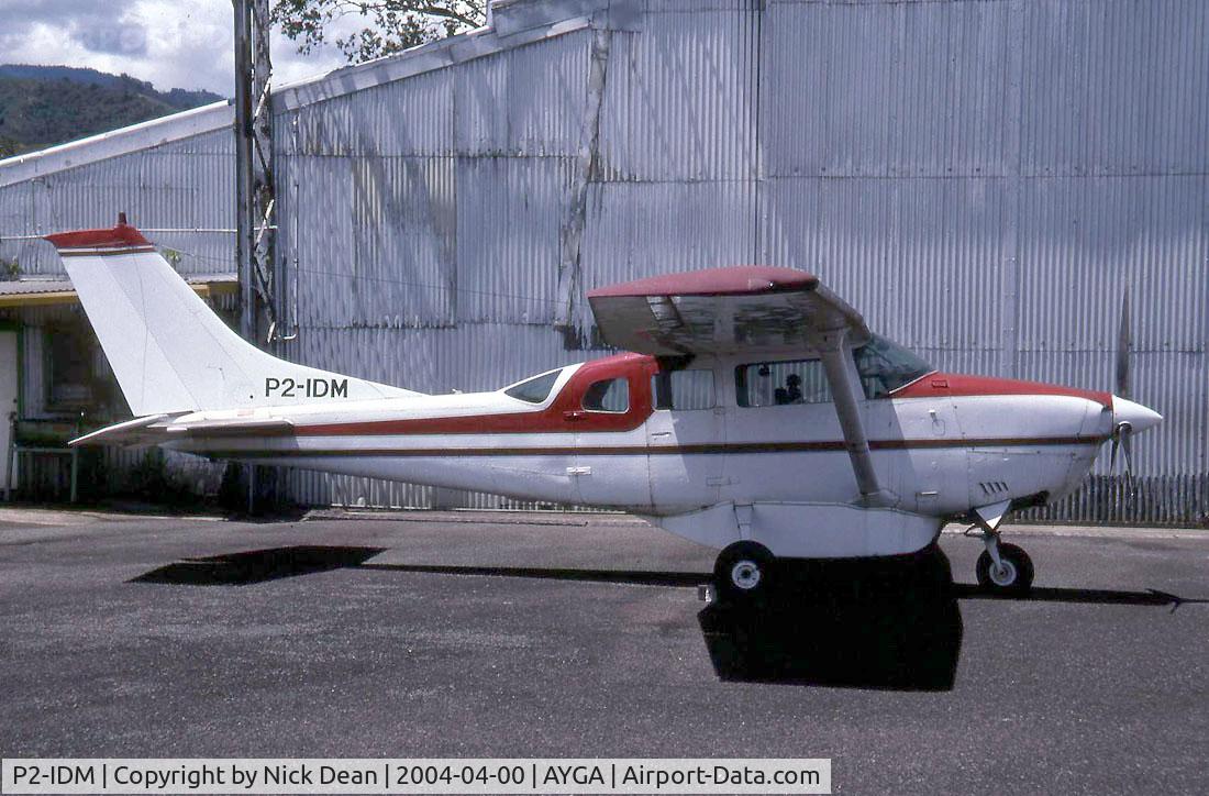 P2-IDM, Cessna U206F Stationair C/N U20603126, Scanned from a slide