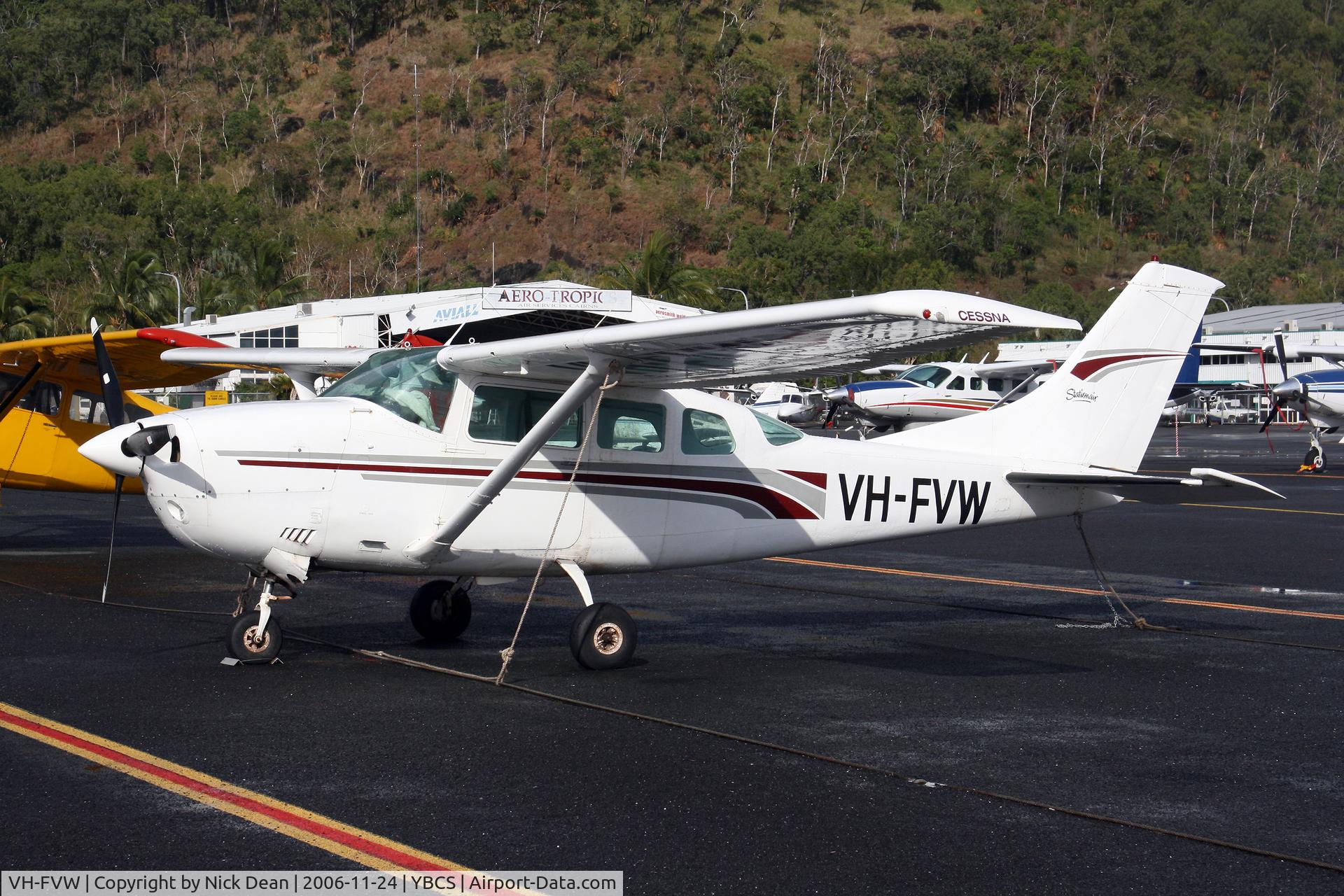 VH-FVW, 1978 Cessna U206G Stationair C/N U20604310, /