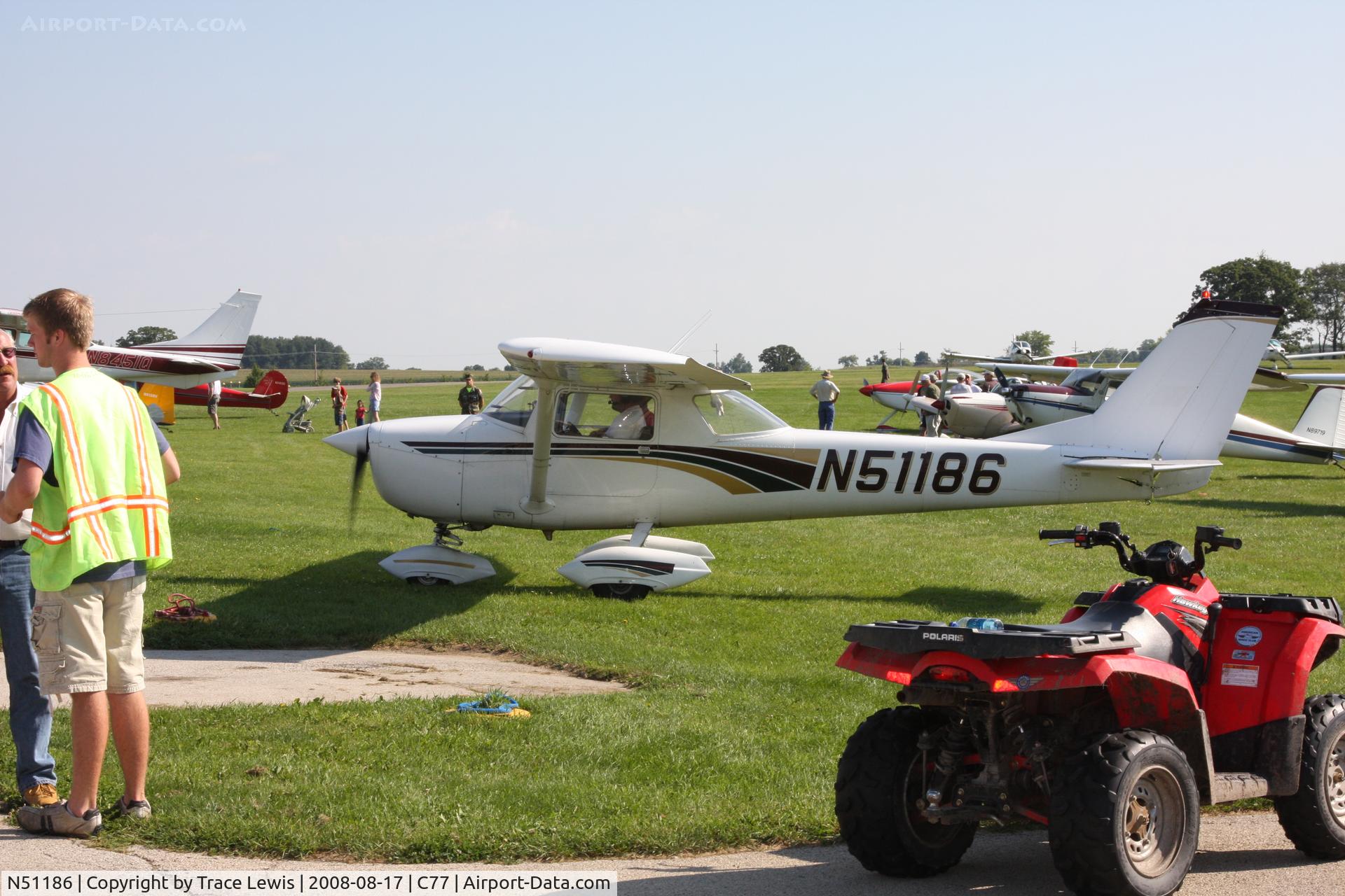 N51186, 1968 Cessna 150J C/N 15069825, at C77