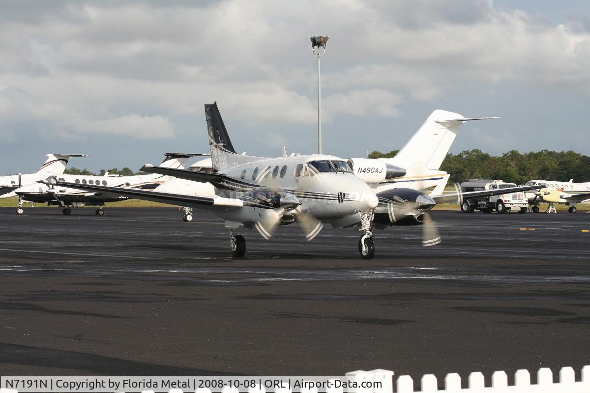 N7191N, Raytheon C90GT King Air C/N LJ-1791, Beech C90GT