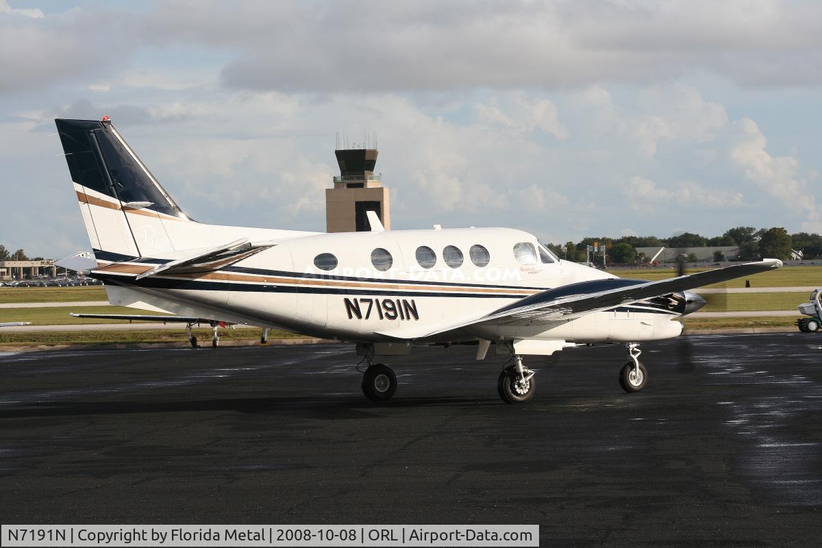 N7191N, Raytheon C90GT King Air C/N LJ-1791, Beech C90GT