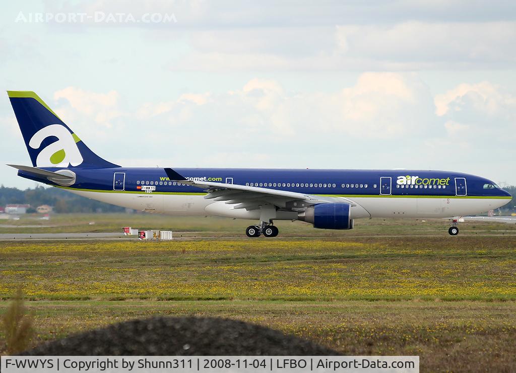 F-WWYS, 2008 Airbus A330-223 C/N 970, C/n 0970
