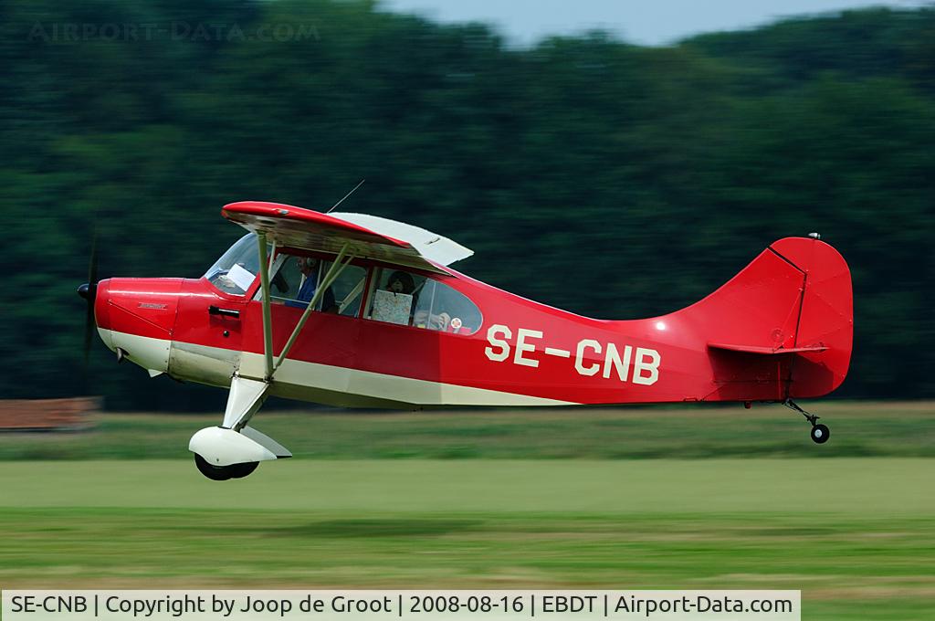 SE-CNB, 1957 Aeronca 7AC Champion C/N 705, at the old timer fly in 2008.