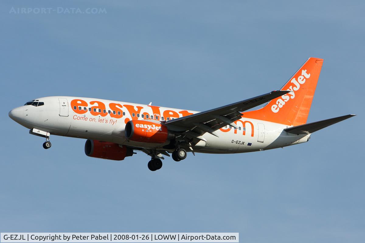 G-EZJL, 2002 Boeing 737-73V C/N 30247, VIE Trip