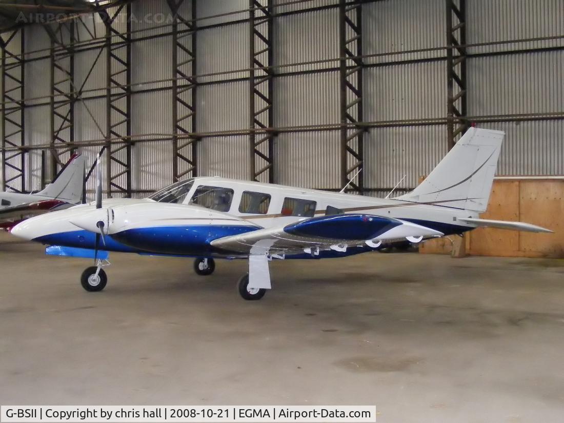 G-BSII, 1980 Piper PA-34-200T Seneca II C/N 34-8070336, Previous ID: N8253N