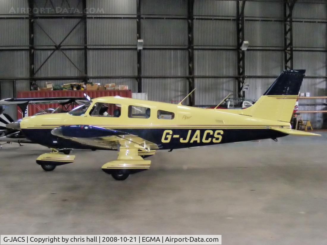 G-JACS, 1997 Piper PA-28-181 Cherokee Archer II C/N 28-43078, VECTOR AIR LTD; Previous ID: N9287J