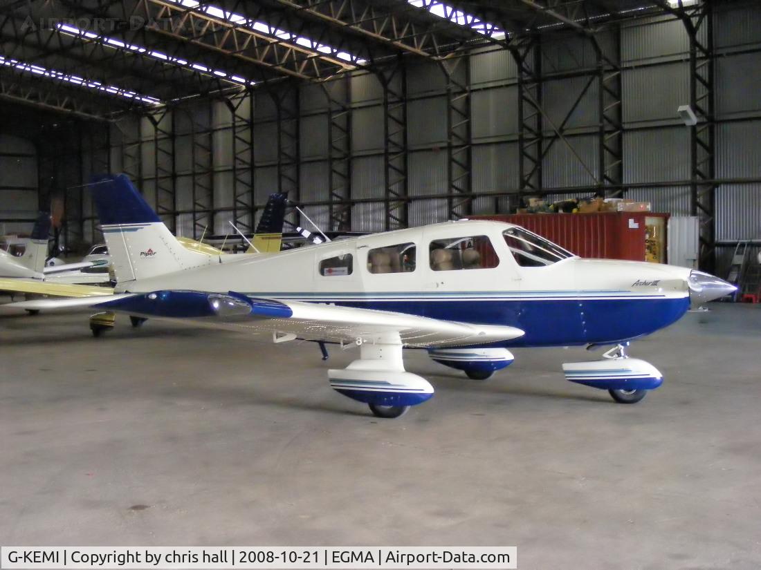 G-KEMI, 1998 Piper PA-28-181 Cherokee Archer III C/N 28-43180, MODERN AIR (UK) LTD; Previous ID: N41493