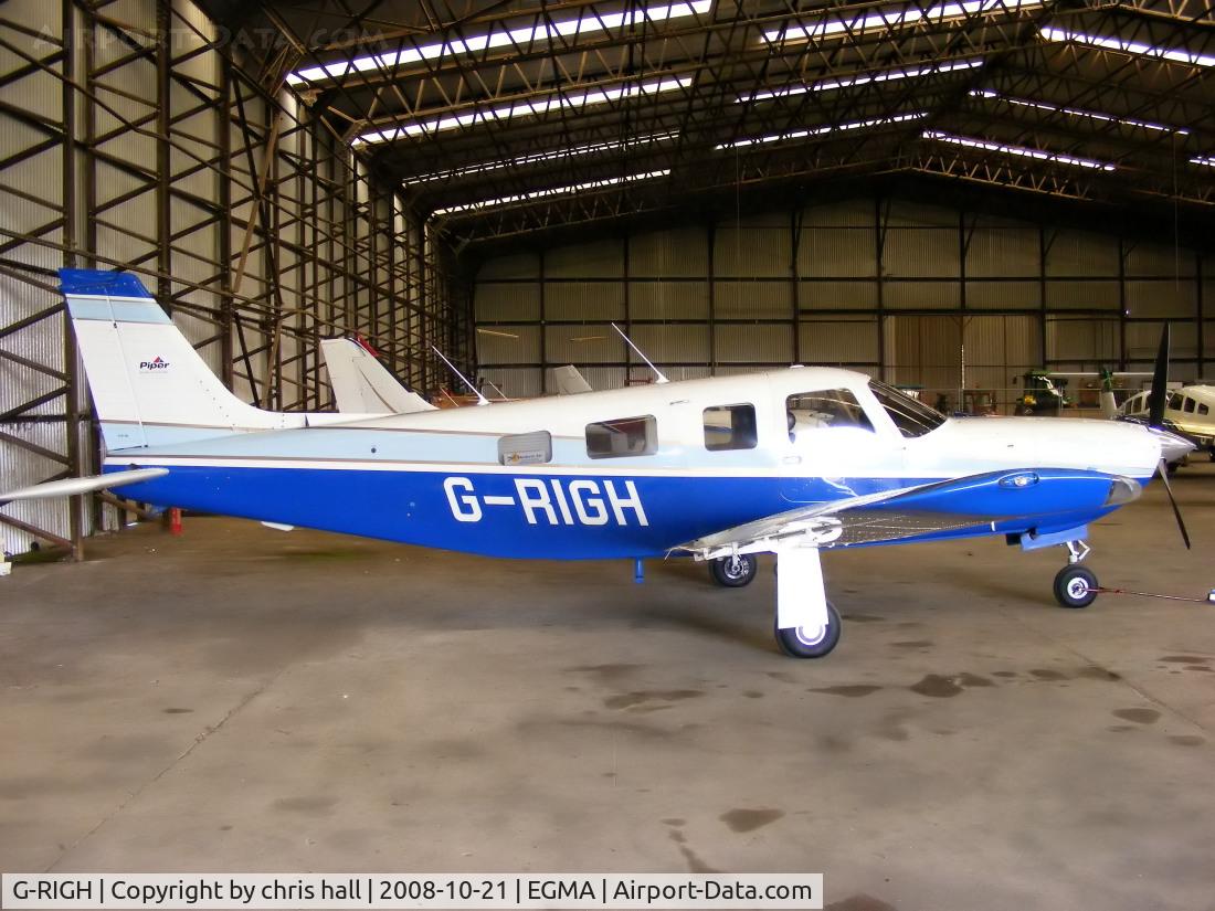 G-RIGH, 1998 Piper PA-32R-301 Saratoga II HP C/N 3246123, Previous ID: N41272