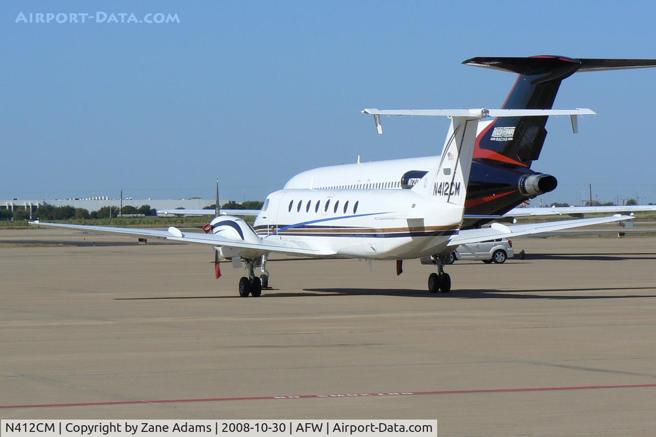 N412CM, 1991 Beech 1900C C/N UC-173, At Alliance - Fort Worth - Nascar Weekend- Casey Mears