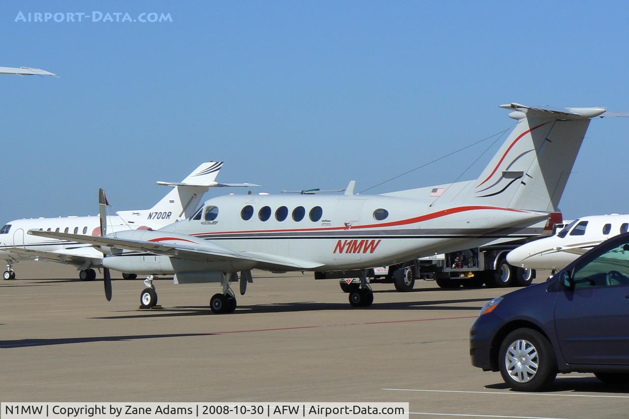 N1MW, 1988 Beech 300 C/N FA-151, At Alliance - Fort Worth - Nascar Weekend - Michael Waltrip