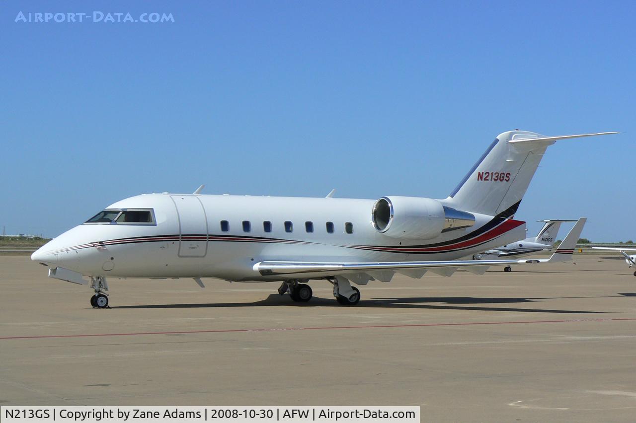 N213GS, 1991 Canadair Challenger 601-3A (CL-600-2B16) C/N 5101, At Alliance - Fort Worth - GameStop!