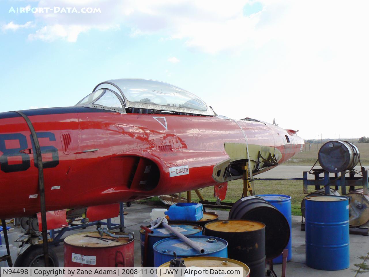 N94498, 1958 Lockheed T-33A-5-LO Shooting Star C/N 58-0471 (580-1520), At Midlothian Airport