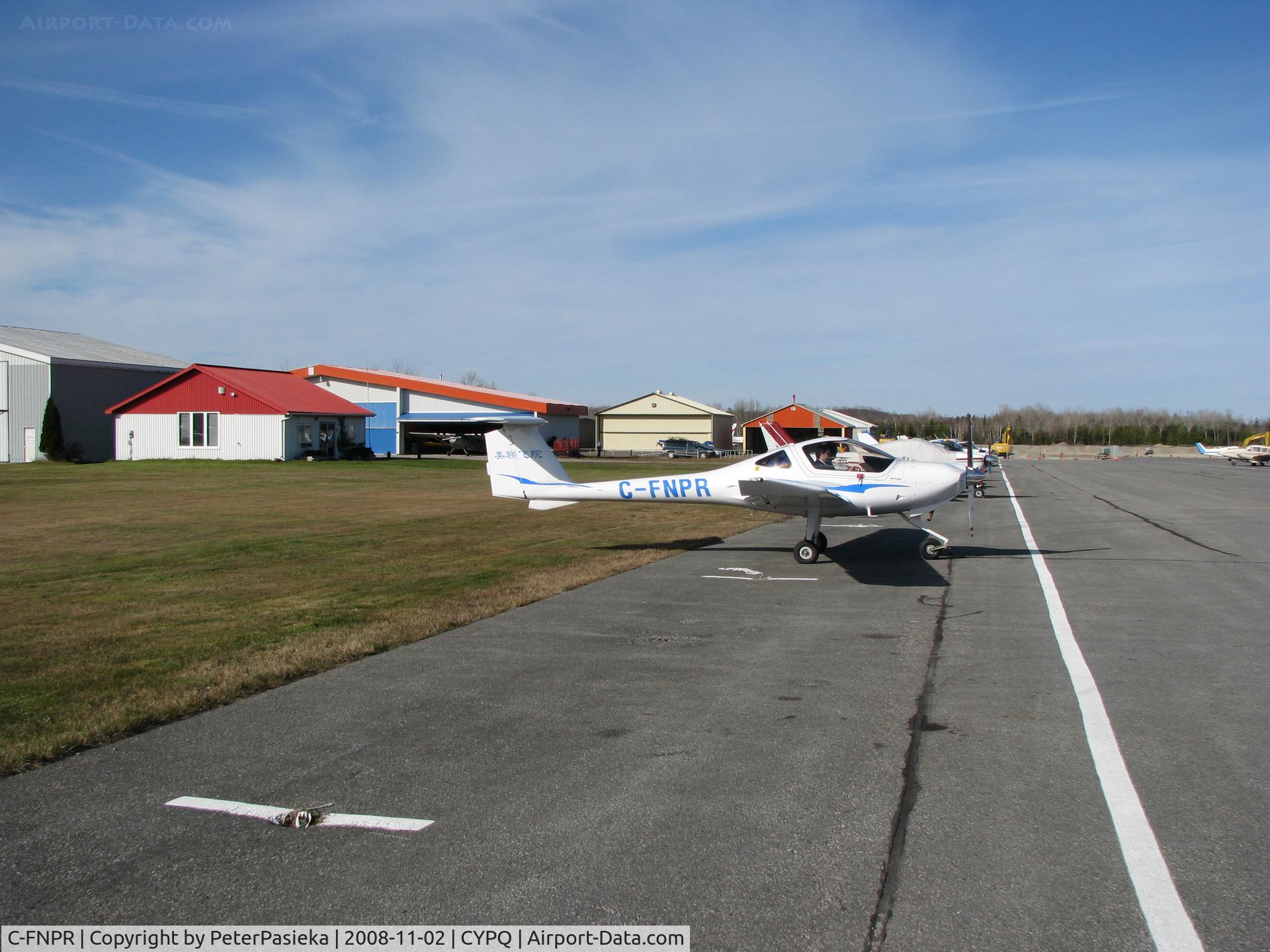 C-FNPR, 2008 Diamond DA-20C-1 Eclipse C/N C0507, @ Peterborough Airport, Ontario Canada