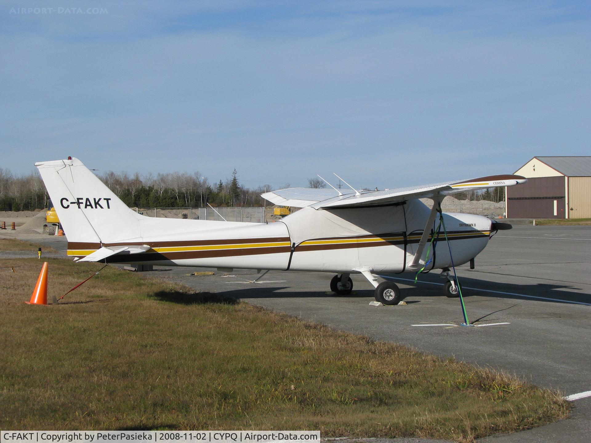 C-FAKT, 1962 Cessna 172P C/N 17275221, @ Peterborough Airport, Ontario Canada