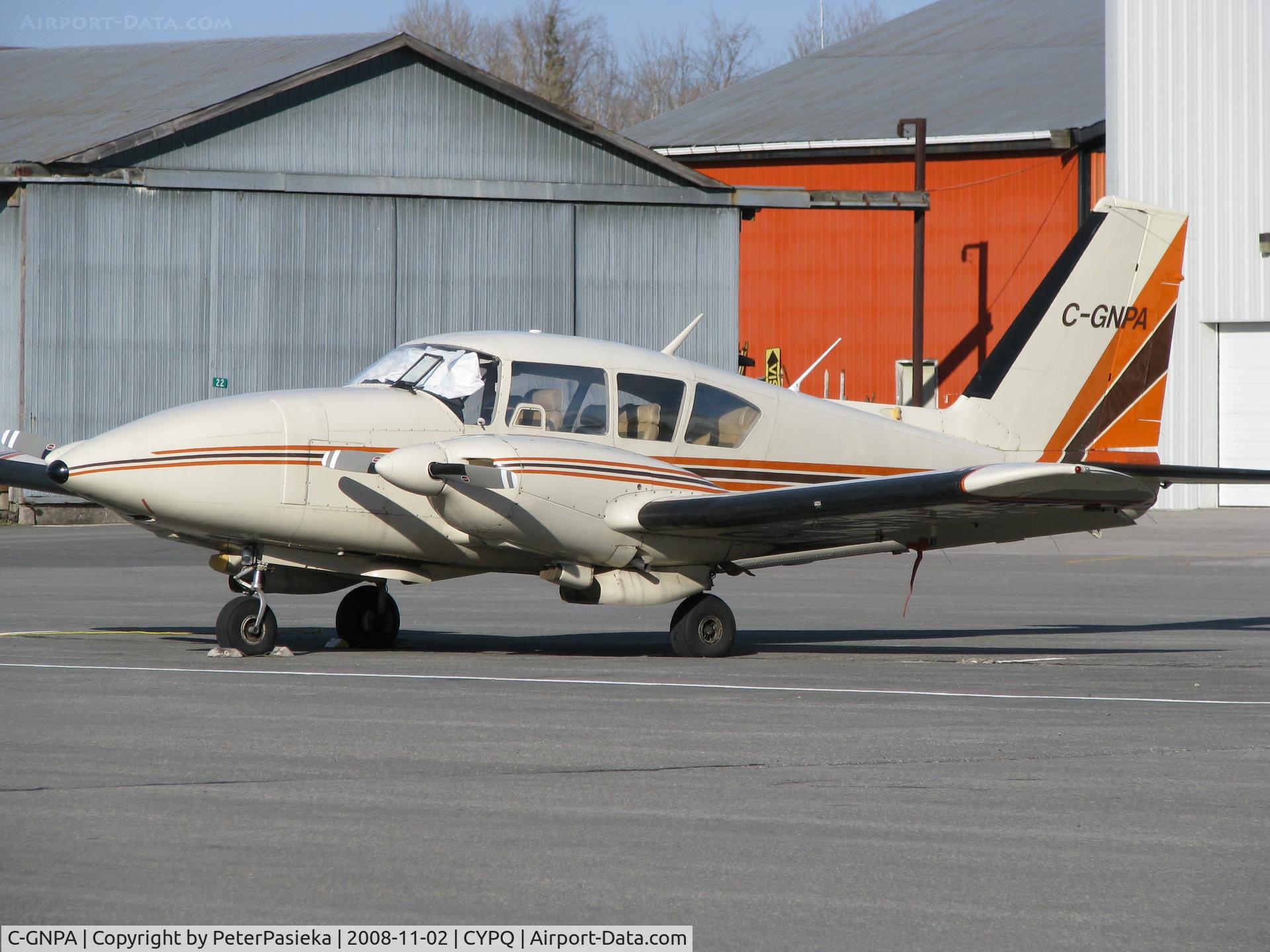 C-GNPA, 1974 Piper PA-23-250 Aztec C/N 27-7405270, @ Peterborough Airport, Ontario Canada