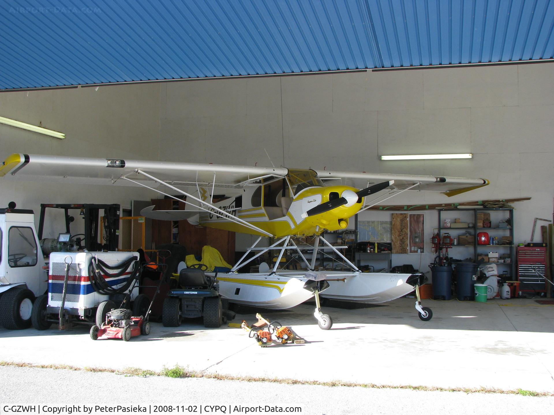 C-GZWH, 2003 Piper PA-18 LAZURE CUB C/N 1098, Peterborough Airport, Ontario Canada