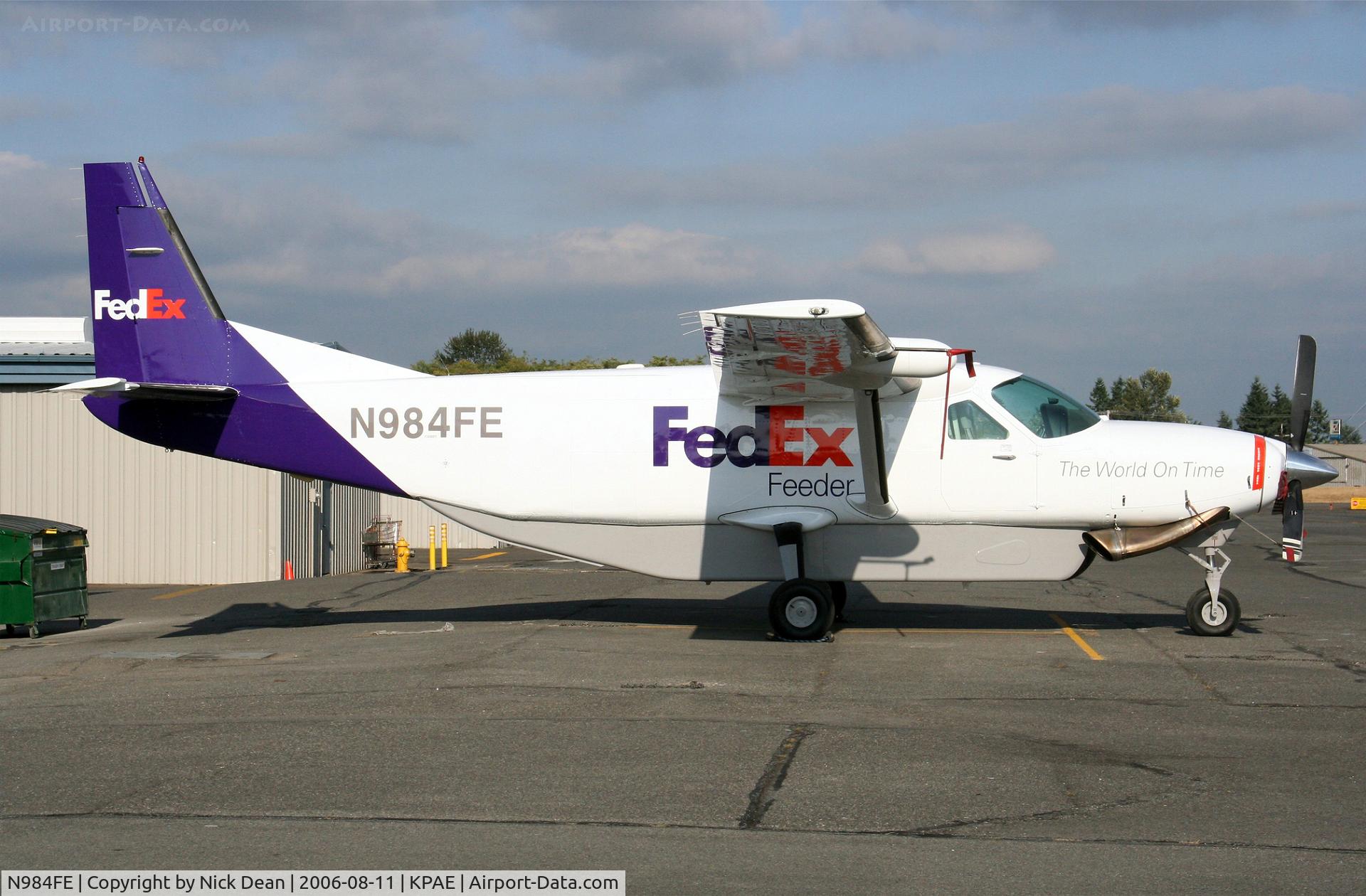 N984FE, 1988 Cessna 208B Super Cargomaster C/N 208B0115, .