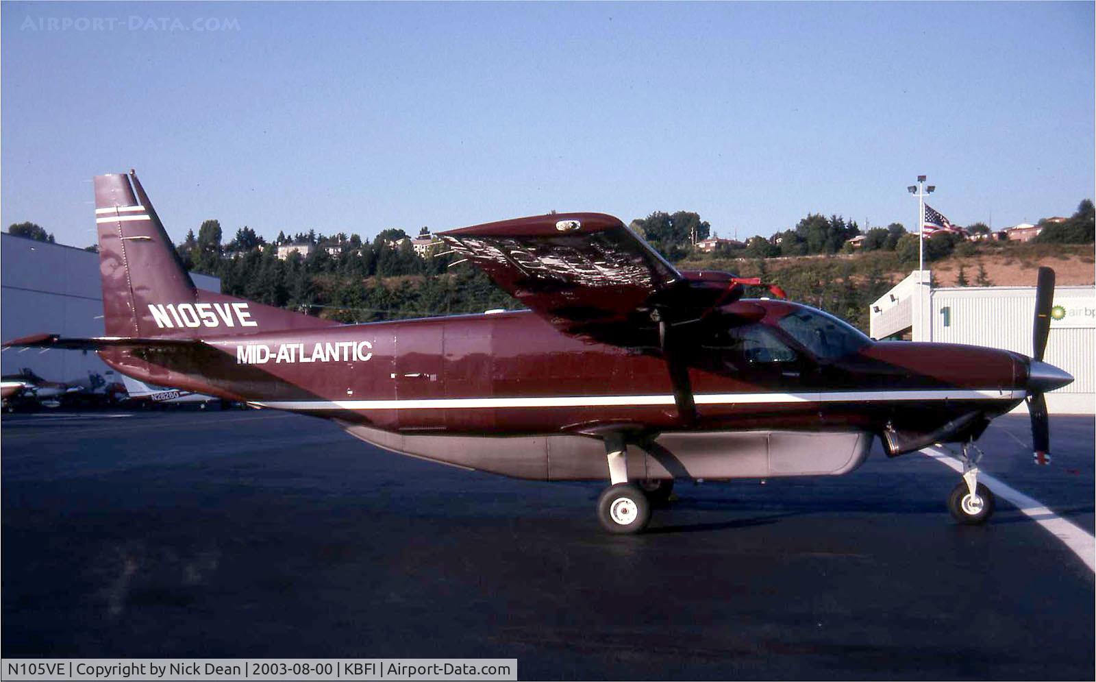 N105VE, 1998 Cessna 208B Grand Caravan C/N 208B0680, /
