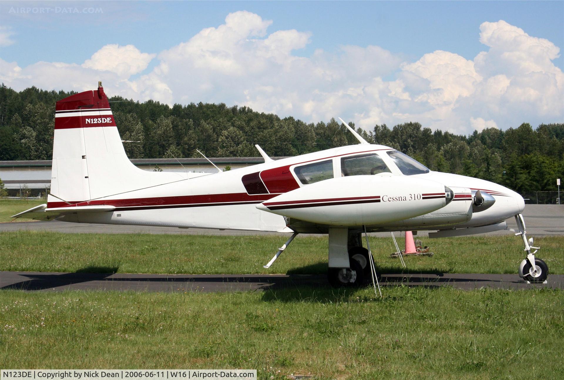 N123DE, 1959 Cessna 310C C/N 35926, .