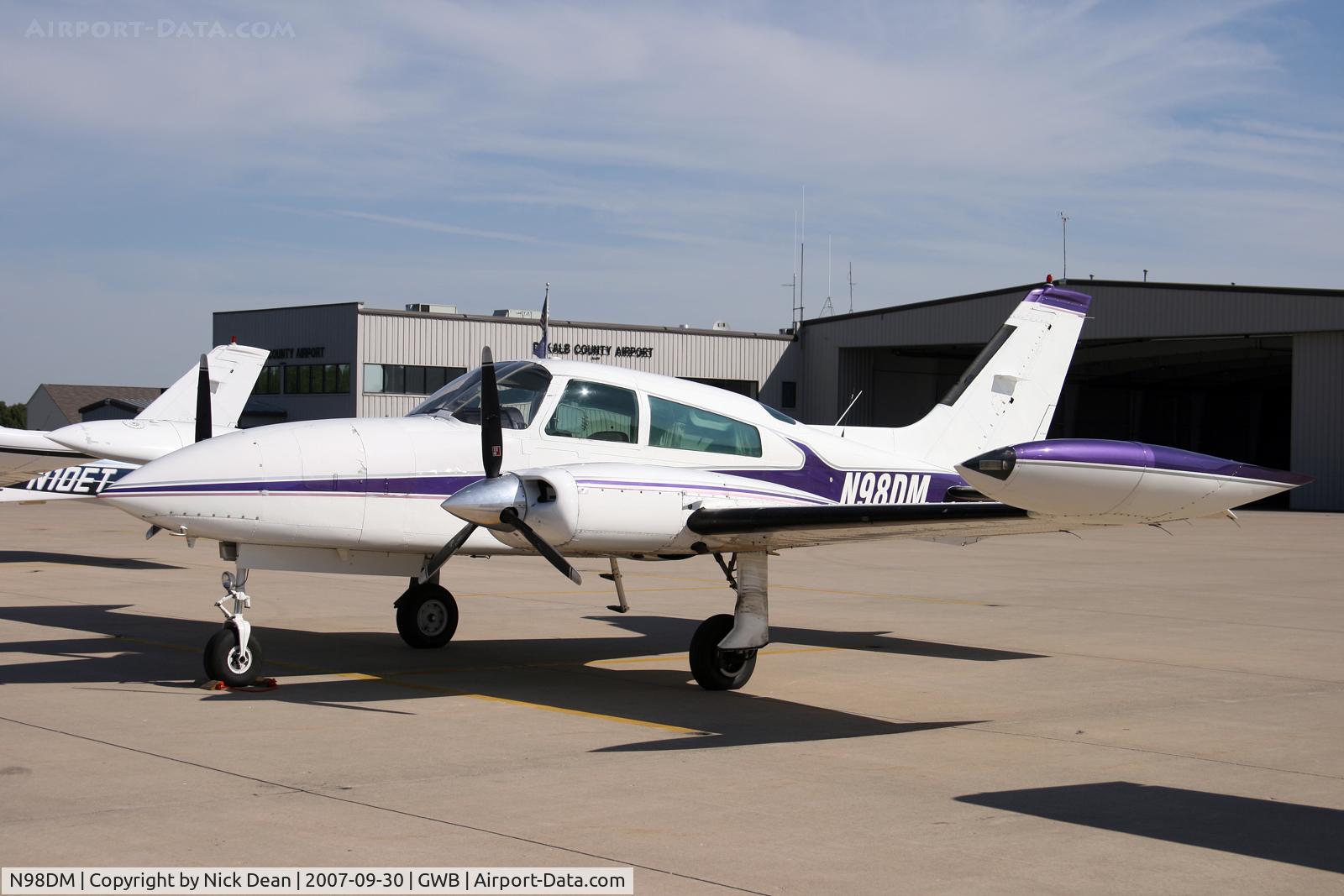 N98DM, 1976 Cessna 310R C/N 310R0819, /