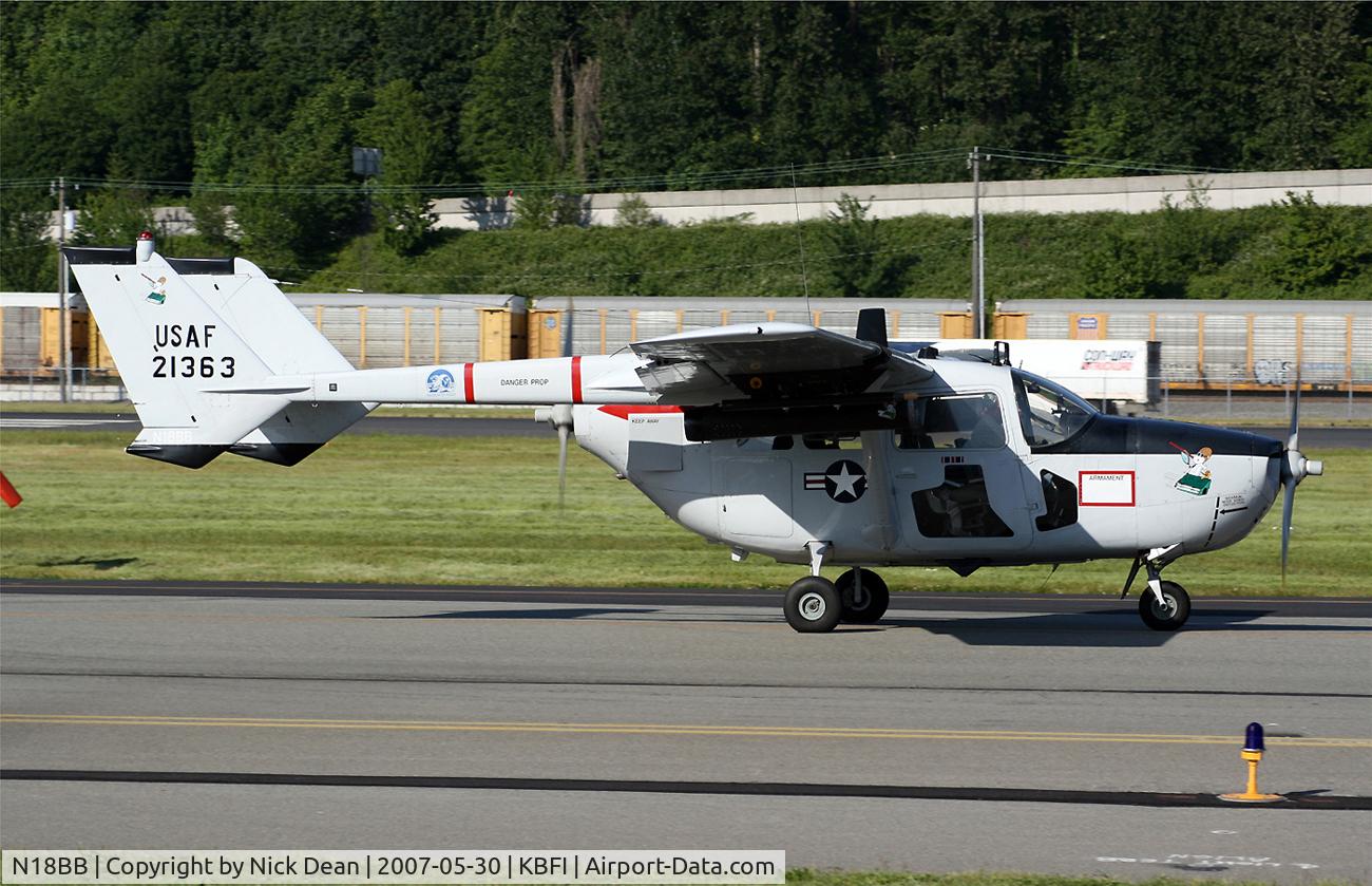 N18BB, 1967 Cessna M337B (O-2A) Super Skymaster C/N 337M-0069 (67-21363), /