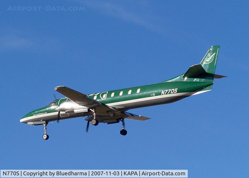 N770S, 1978 Swearingen SA-226TC Metro II C/N TC-248, On final approach to 17L.