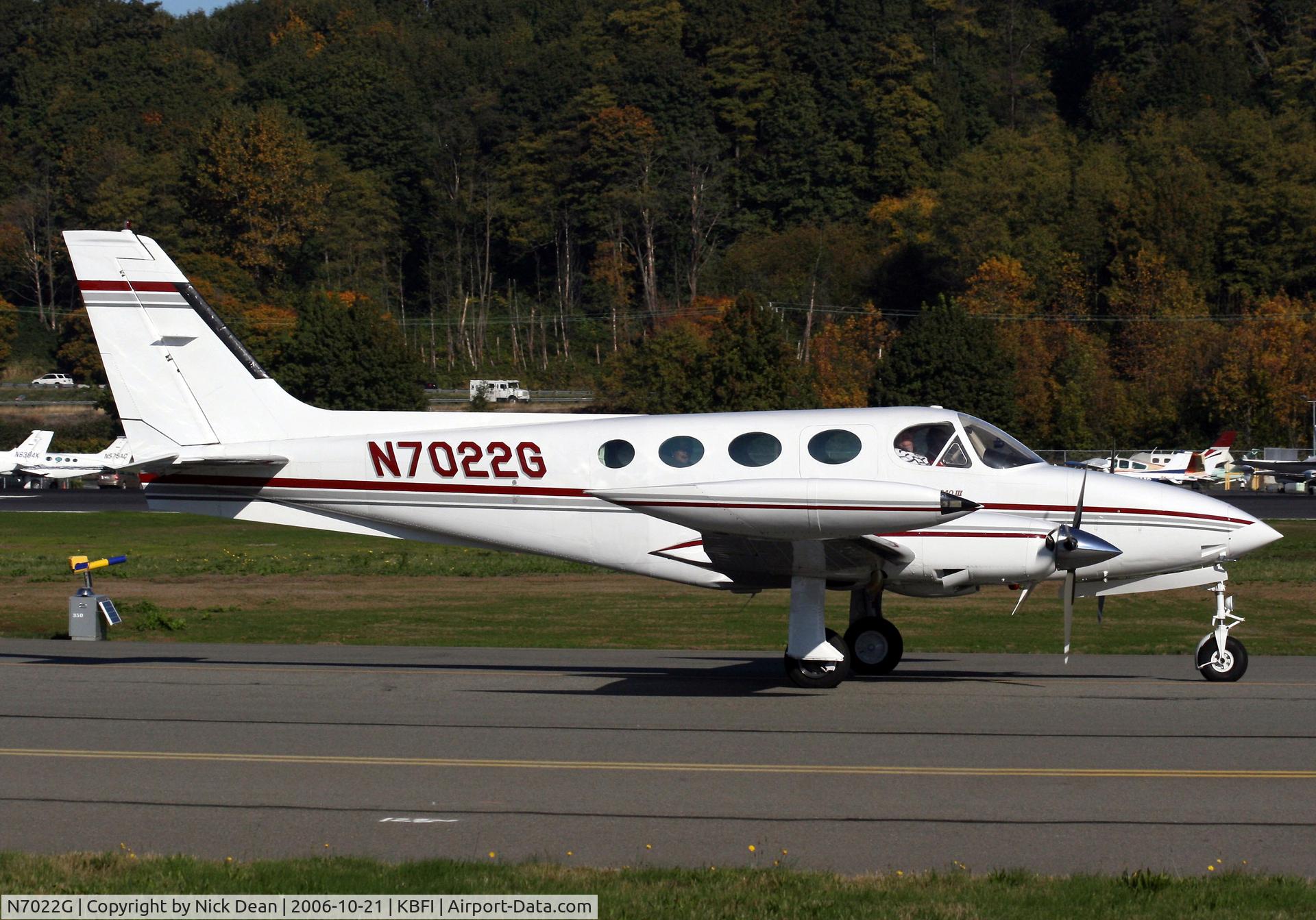 N7022G, 1979 Cessna 340A C/N 340A-0695, /