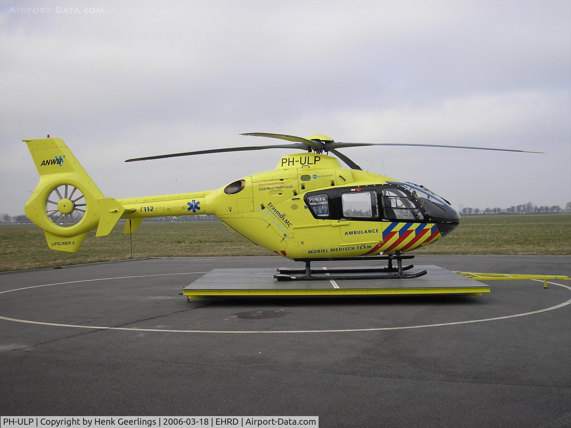 PH-ULP, 2004 Eurocopter EC-135T-2 C/N 0376, Ambulance / Trauma Heli , Lifeliner 2