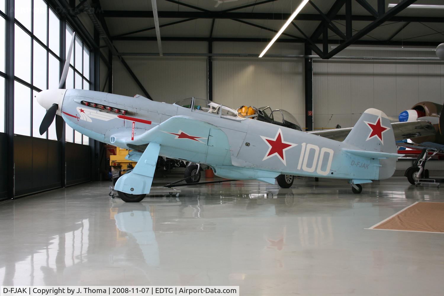 D-FJAK, 1996 Yakovlev Yak-3UA C/N 0470107, Yakovlev YAK-3M