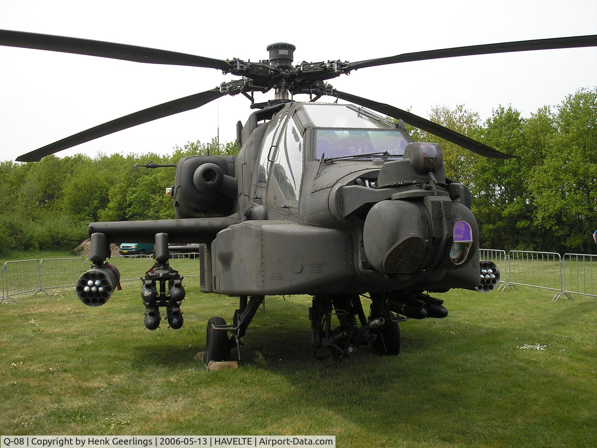 Q-08, 1998 Boeing AH-64DN Apache C/N DN008, Army Open House at Havelte , Dutch AF
