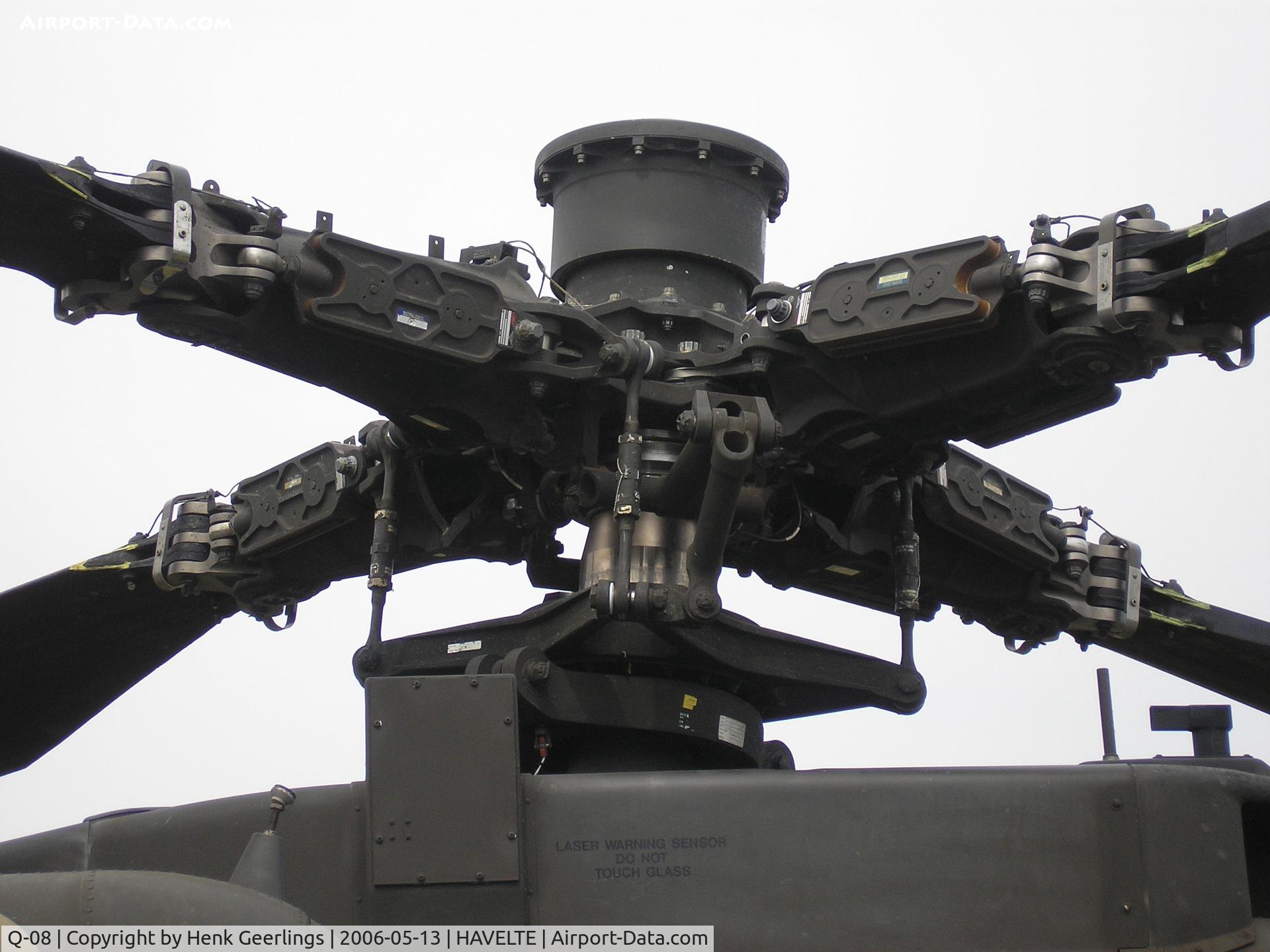 Q-08, 1998 Boeing AH-64DN Apache C/N DN008, Army Open House at Havelte , Dutch AF