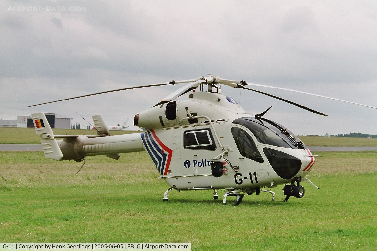 G-11, 1996 McDonnell Douglas MD-900 Explorer C/N 900-00045, Bierset Heli days 05 jun 2005 , Federal Police