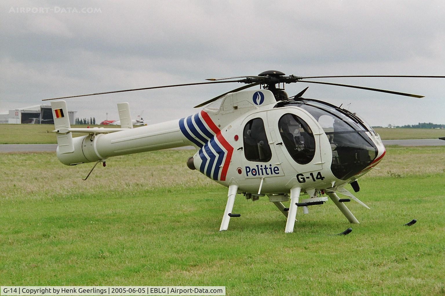 G-14, 1999 McDonnell Douglas MD-520N C/N LN086, Bierset Heli days 05 jun 2005 , Federal Police