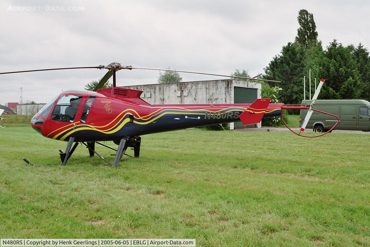 N480RS, 1999 Enstrom 480 C/N 5038, Bierset Heli days 05 jun 2005