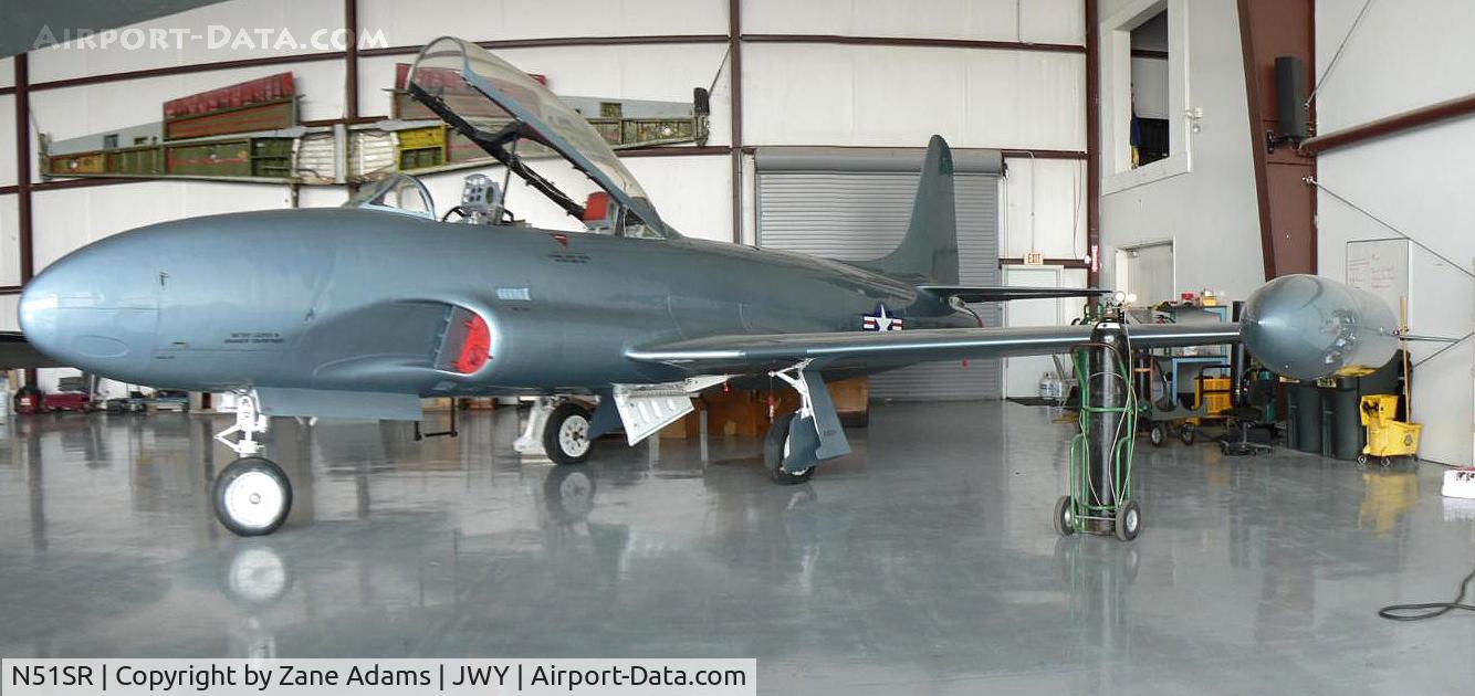 N51SR, 1952 Lockheed T-33A C/N 0451, At Midlothian Airport