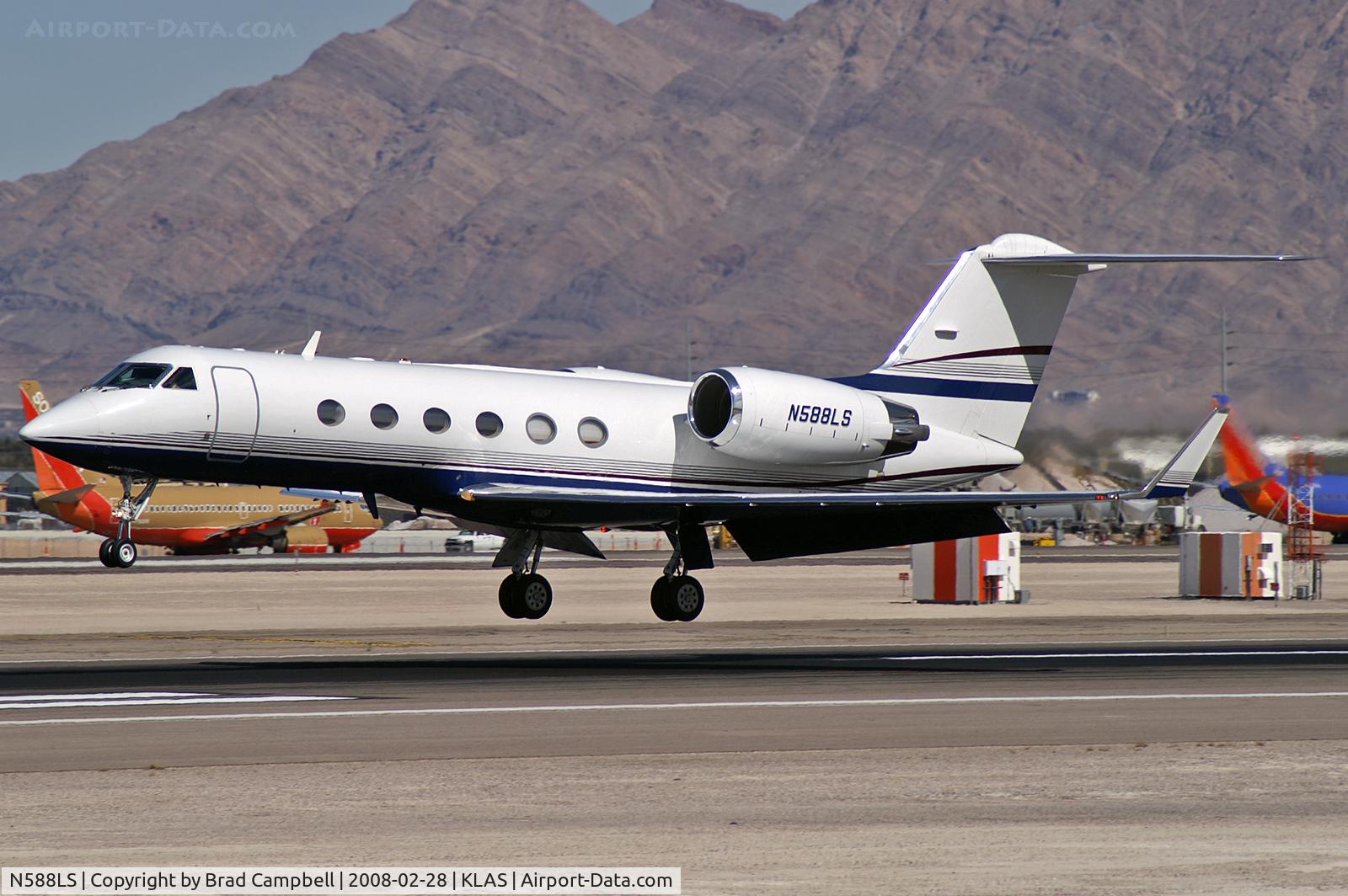 N588LS, 1994 Gulfstream Aerospace G-IV C/N 1245, Las Vegas Sands Corp. - Las Vegas, Nevada / 1994 Gulfstream Aerospace G-IV