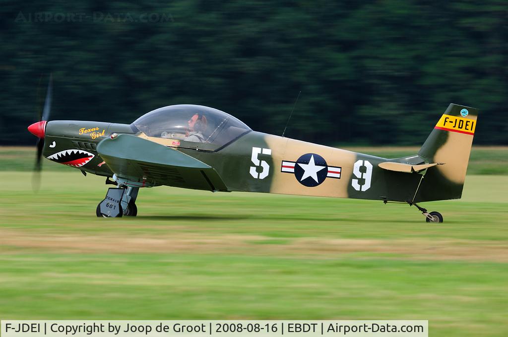 F-JDEI, Zenair CH-601 Zodiac C/N not found 08OL, A quasi warbird: in fact an ultra light.