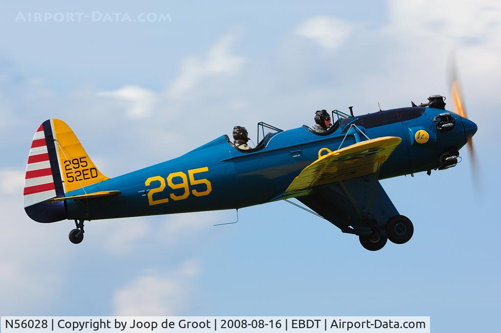 N56028, 1942 Ryan Aeronautical ST3KR C/N 2014, This is the kind of warbird what I am aiming for when visiting the old timer fly in at Schaffen-Diest.