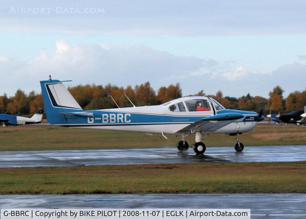 G-BBRC, 1973 Fuji FA-200-180 Aero Subaru C/N 235, RARE FUJI