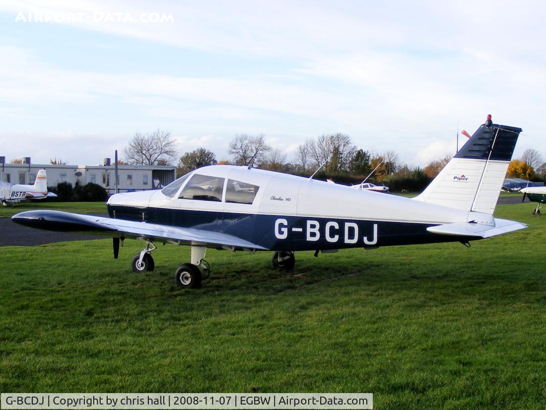 G-BCDJ, 1968 Piper PA-28-140 Cherokee C/N 28-24276, Previous ID: PH-NLV