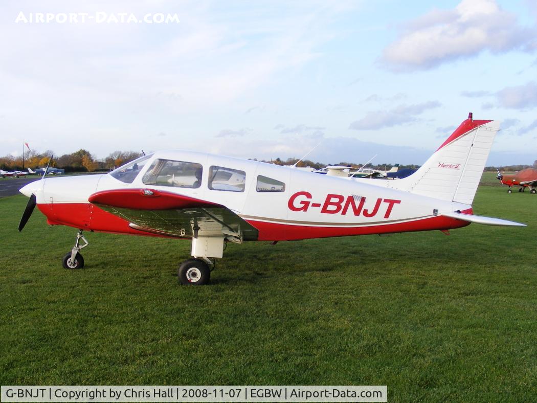 G-BNJT, 1981 Piper PA-28-161 Cherokee Warrior II C/N 28-8116184, The aircraft we flew to Wellsbourne in