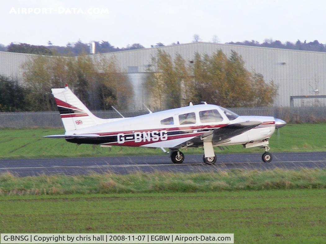 G-BNSG, 1978 Piper PA-28R-201 Cherokee Arrow III C/N 28R-7837205, Previous ID: N9516C