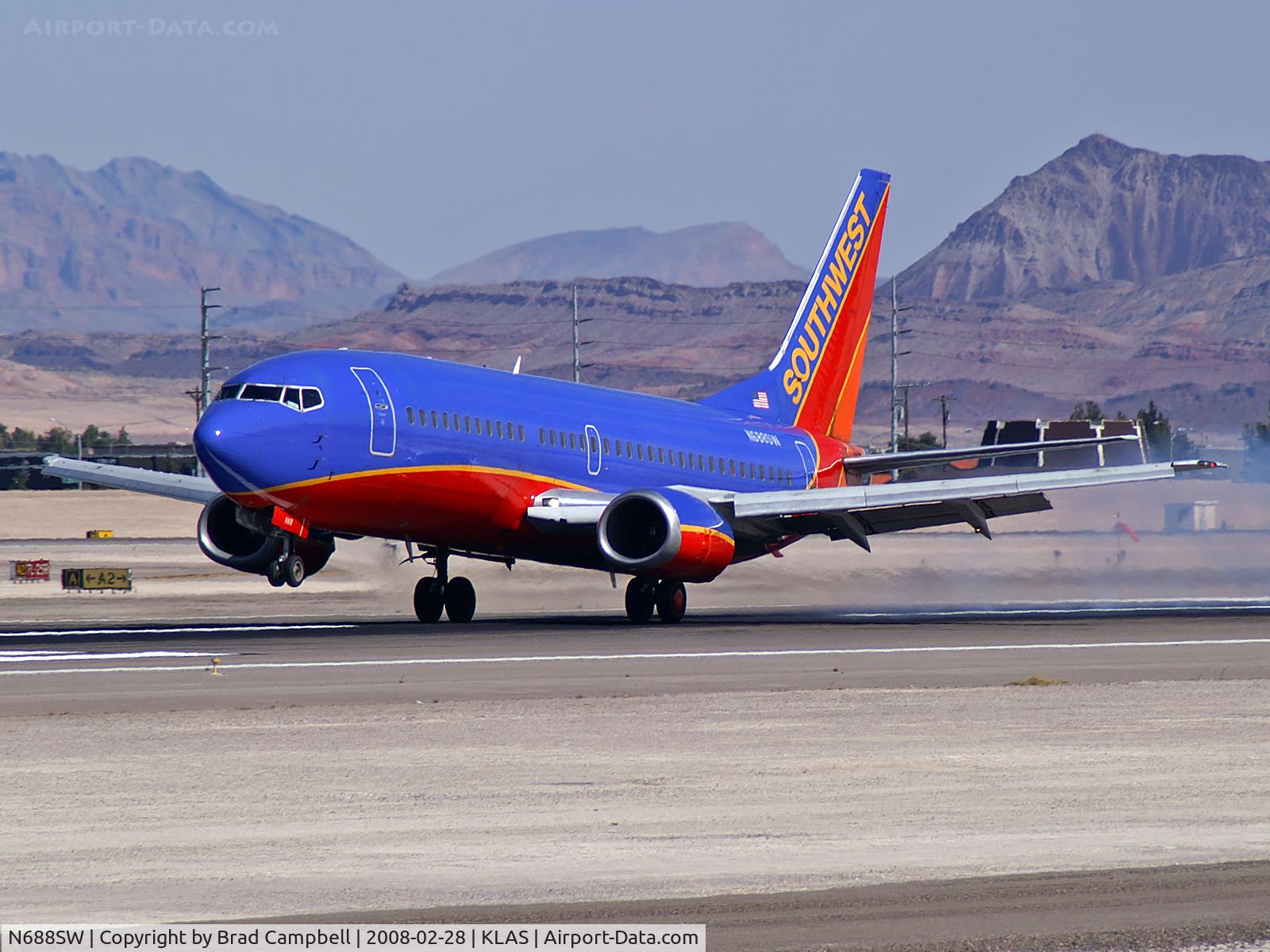 N688SW, 1985 Boeing 737-3Q8 C/N 23254, Southwest Airlines / 2006 Boeing 737-890