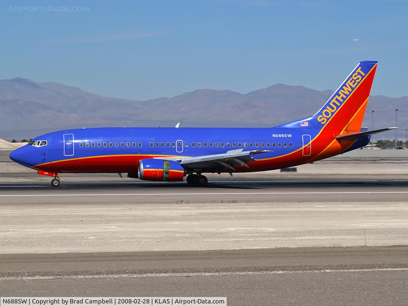 N688SW, 1985 Boeing 737-3Q8 C/N 23254, Southwest Airlines / 2006 Boeing 737-890