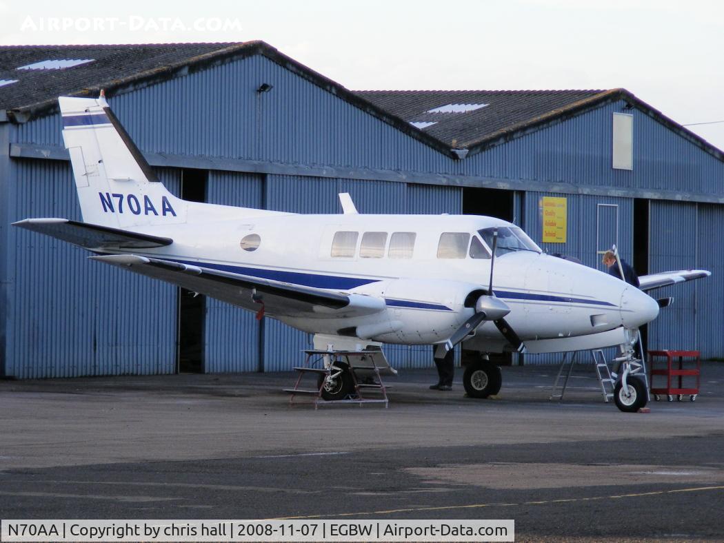N70AA, 1970 Beech 70 Queen Air C/N LB-35, ST AVIATION