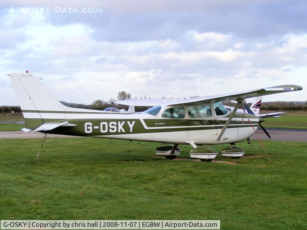 G-OSKY, 1976 Cessna 172M C/N 172-67389, South Warwickshire Flying School; Previous ID: A6-KCB