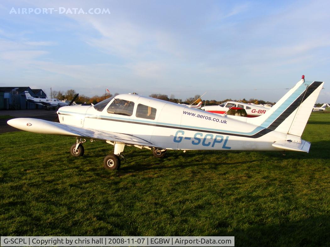 G-SCPL, 1977 Piper PA-28-140 Cherokee Cruiser C/N 28-7725160, AEROS LEASING LTD