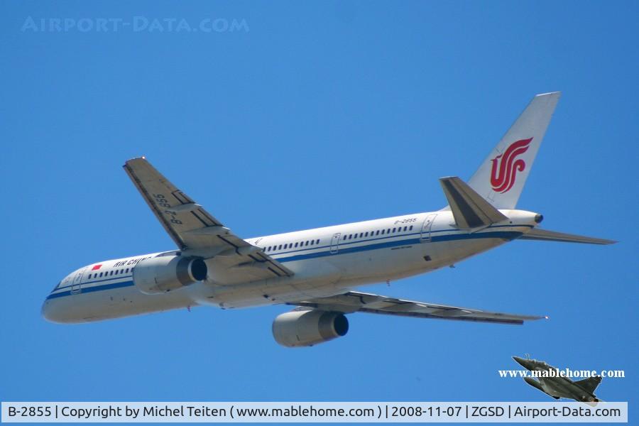 B-2855, Boeing 757-2Z0 C/N 29792, Air China