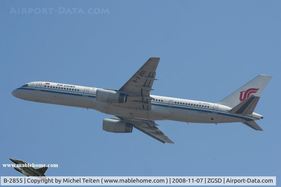 B-2855, Boeing 757-2Z0 C/N 29792, Air China